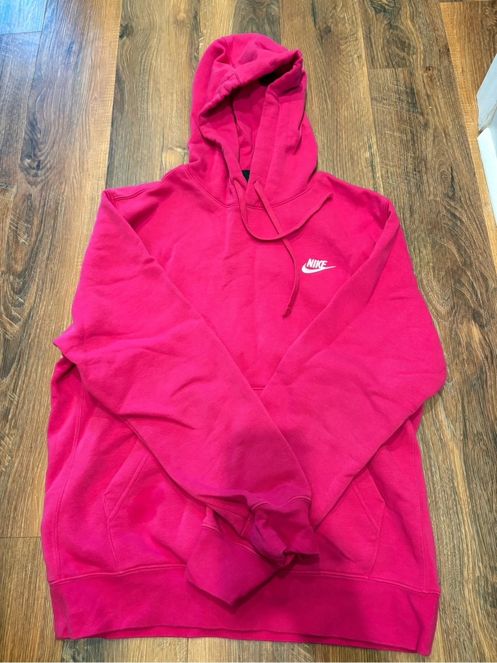 Women’s Nike Hot Pink Hoodie— Size M